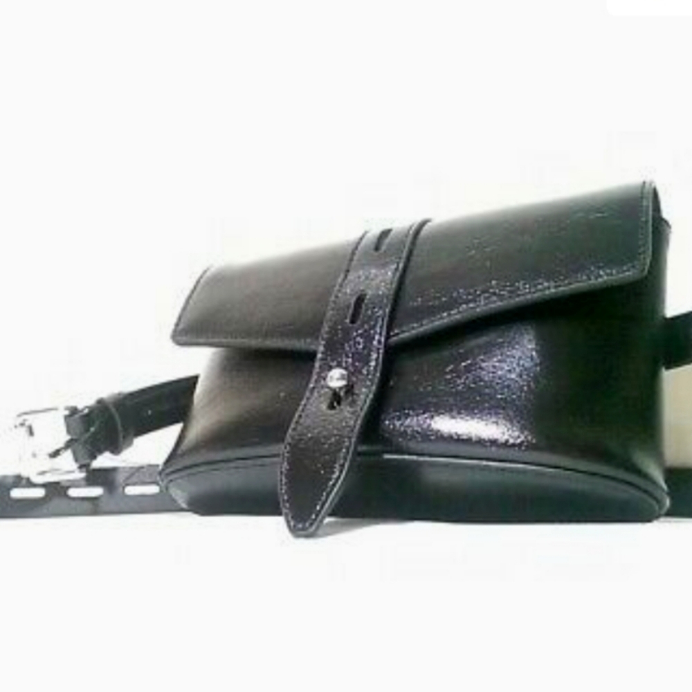 REBECCA MINKOFF BELT BAG BLACK